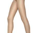 Hanes Silk Reflections Control Top Reinforced Toe Silky Sheer Pantyhose (Nude)