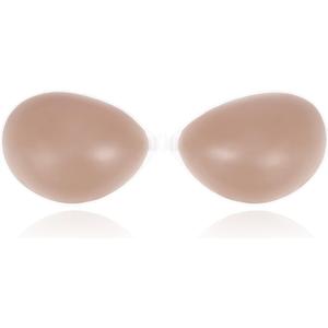 Wingslove Sticky Adhesive Bra Strapless Push up Invisible Reusable Self Silicone Bras for Backless Dress (Coco)