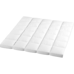 Bluestone Extra Thick Mattress Topper, King Size, White Bluestone Extra Thick Mattress Topper, King Size, White
