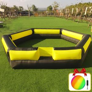 17FT Gaga Ball Pit Portable,Inflatable Gaga Ball Pit with Blower for Indoor Outdoor School Family Activities Giant Inflatable Sport Games for Kids and Adult