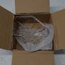 Corner Sink Organizer, Silver Stainless Steel Sponge Holder with Towel Bar, Self-Adhesive Kitchen Storage Rack, 6.3x6.3x3.2 Inches