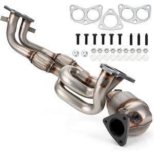 Catalytic Converter Kit Fit Subaru Forester 2006 2007 2008 2009 2010 Impreza 2006-2011 Legacy Outback 2006-2012 Saab 9-2X 2006 2.5L
