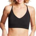 Maidenform Women's M Lace Racerback Pullover (Black)