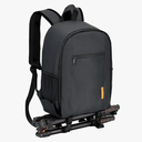 TARION Camera Bag Professional Camera Backpack Case with Laptop Compartment Waterproof Rain Cover for DSLR SLR Mirrorless Camera Lens Tripod Photography Backpack for Photographer Black TB-S(L)