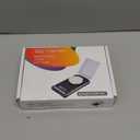 Milligram Scale 50g/0.001g, Digital Mg Scale with 50g Calibration Weight and Accessories, High Precision Scale for Jewelry, Powder, Medicine, Gold, Gem (Black)