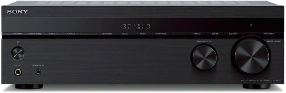 Sony STRDH590 5.2 multi-channel 4k HDR AV Receiver with Bluetooth 