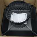 Draft King CBO8 Round Bolt On Black Galvanized Steel Single Flue Chimney Cap, 8" Diameter