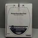KOHLER K-4775-0 Brevia Round Toilet Seat with Quick-Release Hinges And Quick-Attach Hardware For Easy Clean, White