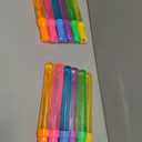 Bubble Wand, 12 Pcs Bubble Wands Bulk in 6 Colors, Bubble Party Favors for Kids, Summer Toys, Indoor Outdoor Activity, Themed Birthday, Wedding, for Girls & Boys