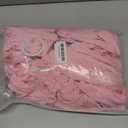 Obstal 50 PCS Spandex Stretch Chair Sashes Bows for Wedding Reception- Universal Elastic Chair Cover Bands with Buckle Slider for Banquet, Party, Hotel Event Decorations Pink Sashes