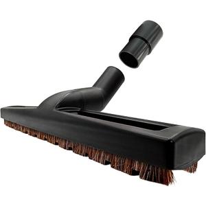 Universal Vacuum Brush Works for 32 mm (1 1/4") and 35 mm (1 3/8") Tubes - 14Inch  Compatible with shop vac attachments, Bissell, Eureka, Kenmore, Hoover  Includes 1 Floor Brush + 1 Adapter