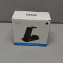 Samsung Charging Station, 5 in 1 Wireless Charger for Galaxy S25 Ultra/S24 Ultra/S23/S22, Charger Stand for Samsung Galaxy Watch7/6/5/4/3, Charging Dock Stand for Android Multiple Devices, Black