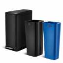 Home Zone Living 13 Gallon Kitchen Trash Can with Dual Compartments