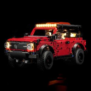 Light kit Compatible with Lego 42213 Ford Bronco SUV - No Model Only Light, LED Lighting Accessories Compatible with Lego 42213 (Standard Version)