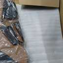 Black Leather Arm Massage Rests for Massage Chair, 2Pcs (Chair is Not Included)