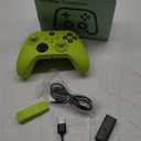 W&O Wireless Controller Compatible With Xbox One, Xbox Series X/S, Xbox One X/S, PC, With RGB LED Light, Mappable Buttons, 3.5mm Headphone Jack, With 2.4GHZ Wireless Adapter Gamepad Electric Volt