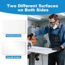 Eszeoee 2 Pack White ABS Plastic Sheet 18" x 24" x 1/8" (3mm Thick), High Tensile and Impact Strength Moldable Plastic Sheet, DIY Material for Home Decor, Handcraft, Project & Structural Crafts