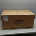 21-Inch Push Lawn Sweeper, Grass, Lawn and Leaf Cleanup Collector with Large 3.5 cu. ft. Hopper Bag, Durable Wheels, and Dual Spinning Brushes, Grey