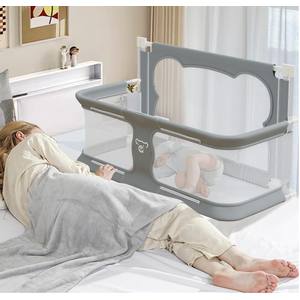 JWPEHOE 3 in 1 Baby Bassinet Bedside Sleeper Portable Crib, Co-Sleeping Baby Bed, Playpen, Suitable for Twin, Full, King & Queen Size Bed (47.3 Inch)