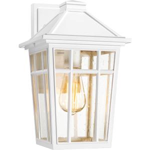 Darkaway Outdoor Sconce Lights Wall Light Fixtures, 14inch Large Porch Light Outdoor Wall Anti-Rust Waterproof Aluminum with Glass Exterior Light Fixture for Patio Yard Doorway Garage (Large, White)
