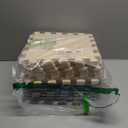 YIMINYUER 20 Tiles (30cm30cm1cm Each Tile) Baby Soft Puzzle Play Mats, Kids Thick EVA Foam Floor, Toddlers & Children's Soft Interlocking Mat R10R12G301020 (142114CM, Beige Gray)