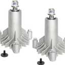 130794 128285 128774 Spindles Fit for Craftsman 42 inch Deck Mower - Spindles Compatible with Poulan HU Sears Craftsman LT1000 LT2000 LTX1000 DLT3000 Riding Mower with 36" 38" 42" Cutting Deck(2Pack) (2spindle)