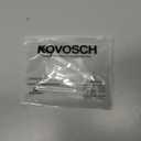 2 Pack Solid Rigid Door Stops - Heavy Duty Door Stoppers Wall Protector with Soft Rubber Tips, White