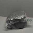 3-in-1 Electric Back Massager with Heat, Vibration and Traction, Triple Fusion Back Massager Bed and Chair Use, Lumbar Support Pillow for Lower Back Comfort and Spine Support (Gray & Red)