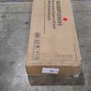 KEIKI Queen Size Metal Loft Bed Frame with Desk, Staircase, Built-in Storage Shelves and Wardrobe, Modern Loft Bed with Solid Slat, Guardrail, No Box Spring Required, Easy Assembly, for Bedroom, Black