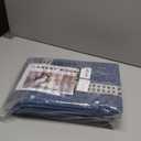 COSY HOMEER Kitchen Rugs Non-Slip 20x30/20x48 Inch Thick Polypropylene Standing Mat for Home Machine Washable, Blue