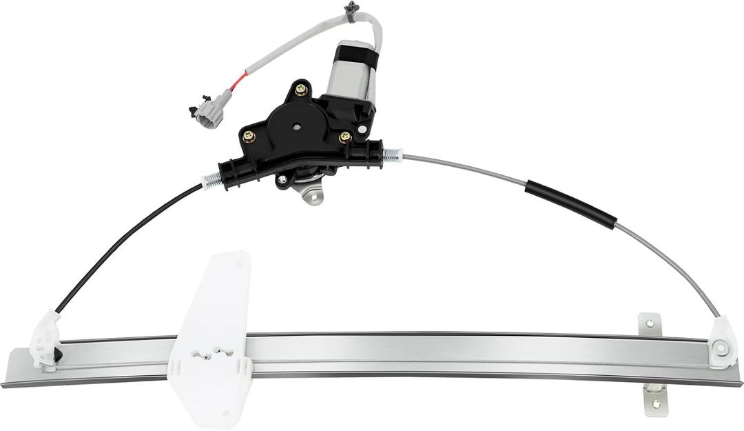 Power Window Regulator Rear Left Driver Side with Motor fits for 2005-2015 for Nissan for Armada,2004-2015 for Nissan for Titan, 748-980