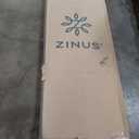 ZINUS 12 Inch Green Tea Essential Memory Foam Mattress [New Version], Queen, Fiberglass Free, Medium Feel, Breathable Airflow Memory Foam, Certified Safe Foams & Fabric, Mattress in A Box , White 