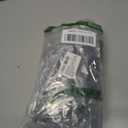 Ravinte 50 Pack 5 Inch Hole Centers Matte Black Cabinet Pulls Handles - Solid Drawer Pulls Kitchen Hardware - Flat Black Square Bar Drawer Handles