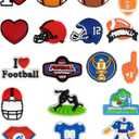 Football Decoration Charms Rugger Rugby Ball Sports Charm for Boys Kids Teens Man Gifts
