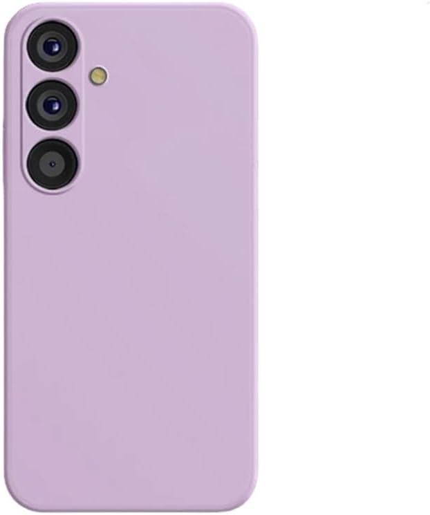 for Samsung A54 5G Case Liquid Silicone Phone Cases for Samsung Galaxy A54 A 54 5G A55 5G Protection Back Soft Cover,Grass Purple,for A54