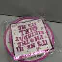 Pink Its Me Hi Im The Birthday Girl Its Me Tableware, 60 Pcs Music Birthday Decorations includes Its Me Hi Im The Birthday Girl Its Me Plates and Napkins for 20 Guests Perfect for Girl