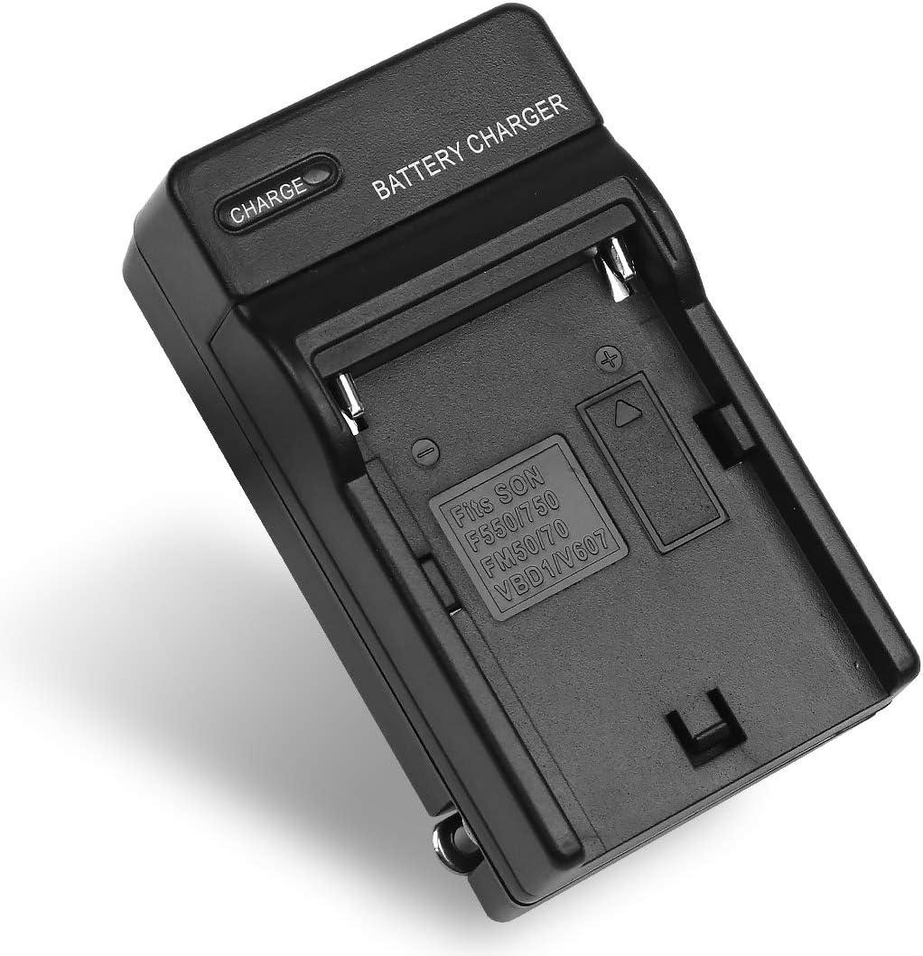 NP-F550 Battery Charger for Sony NP-FM50, FM70, FM90, FM30, FM500H, FM51, FM55H, FM71, FM91, F550, F570, F730, F730H, F750, F770, F930, F950, F950/B, F960, F970, QM50, QM51, QM70, QM71