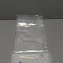 BAROSSA Design 54 inch Wide Stall Shower Curtain Liner with 3 Magnets - PEVA, Waterproof, PVC Free, Metal Grommets, Clear, 54x72