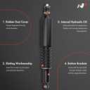 A-Premium Rear Load Adjusting Shock Absorber Compatible with Ford E-350 Econoline Club Wagon, E-350 E-450 Super Duty & East to West & Gulf Stream BT Cruiser & Jayco & Nexus & Winnebago, w/Coil Spring