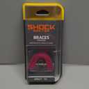 Shock Doctor Orthodontic Mouth Guard for Braces for Sports, Hockey, Lacrosse, Football, Baseball, Braces Mouth Guard, Upper Teeth Protection, Adult & Youth Mouth Guard Sizes, Pink