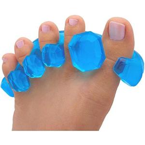 YogaToes GEMS: Gel Toe Stretcher & Separator - Americas Choice for Fighting Bunions, Hammer Toes (Small fits Shoe Sizes W: 7 and Over/M: 7 and Over) Sold as Pair