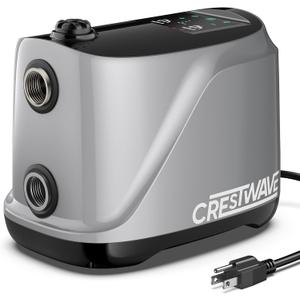 CrestWave Whole House Water Pressure Booster Pump for Home, 80PSI 115V