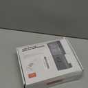 Jump Starter with Air Compressor, 5000A Battery Jumper Starter Portable (9L Gas/8L Diesel) with 160PSI Auto-Shutoff Tire Inflator, 12V Jump Box Car Battery Jump Starter with Jumper Cables, LED Light (Glossy Black)