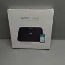 Wyze Smart Scale, Scale for Body Weight, Digital Bathroom Scale for Body Fat, BMI, and Heart Rate, Body Composition Analyzer with App, Batteries Included, Bluetooth, 400 lb, Black