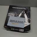 OVENTE Countertop Infrared Single Burner, 1000W Electric Hot Plate with 7 Ceramic Glass Cooktop, 5 Level Temperature Setting & Easy to Clean Base, Compact Stove for Home Dorm Office, Silver BGI101S