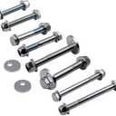 Front Control Arms Cam Bolts & Hardware Kit Compatible with 2003-2009 Dodge Ram 4x4 1500, 2500 & 3500Truck