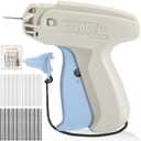 Stitch Gun for Clothes, Tagging Gun for Clothing, Micro Handheld Tag Gun Quick Stitch Sewing Gun, Portable Quick Clothing Fixer Hemming Tool Includes 6 Needles and 1000 Black White Fasteners