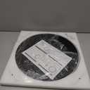 Makeup Mirror with Lights, 18 Inch Vanity Mirror with Lights, Lighted Makeup Mirror, Smart Touch Control 3 Colors Dimmable Round Lighted Vanity Mirror, Tabletop Desk Mirror, 360° Rotation (White)