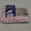 MR&HM Satin Bed Sheets, Queen Size Sheets Set, 4 Pcs Silky Bedding Set with 15 Inches Deep Pocket for Mattress (Queen, Light Pink)