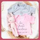 BIBIBLISSBABY Pregnancy Announcement for Grandparents Gift,Funny Pregnancy Announcement Outfit,Baby Coming Soon Reveal Ideas for Grandma,Grandpa,Aunt,Family(0-3 months,Baby Blue)